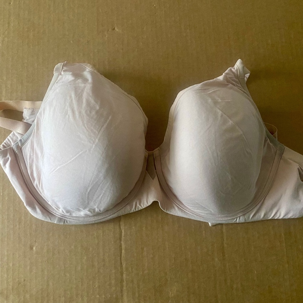 24/7 cotton plunge bra